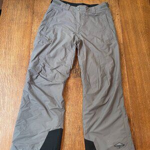 Columbia Omni-Tech Men's Ski Snow Pants - Medium, Grey